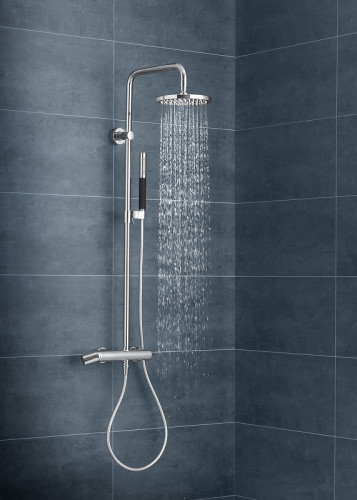 Смеситель для душа Jacob Delafon Toobi E8962-BN Полированный никель латунь на стену