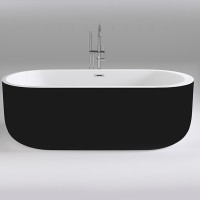 Акриловая ванна Black&amp;White Black Swan 170x80 109sbbl без гидромассажа