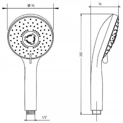 Ручной душ Migliore Grazia 29688 Хром