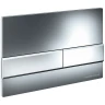 Комплект унитаза с инсталляцией Ceramicanova Metropol CN4002MB_1002CH_1000 с сиденьем Микролифт и клавишей смыва Хром фарфор подвесной