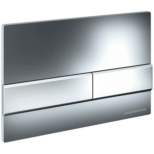 Комплект унитаза с инсталляцией Ceramicanova Metropol CN4002MB_1002CH_1000 с сиденьем Микролифт и клавишей смыва Хром фарфор подвесной