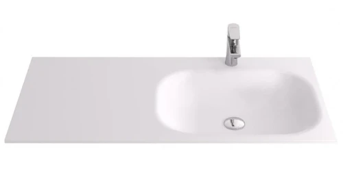 Раковина над стиральной машиной Aquaton Бланш 100 R 1A742031B101R цвет Белый