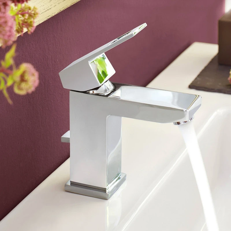 Смеситель для раковины Grohe Eurocube 23445000 Хром латунь