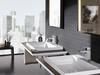Смеситель для раковины Grohe Eurocube 23445000 Хром латунь