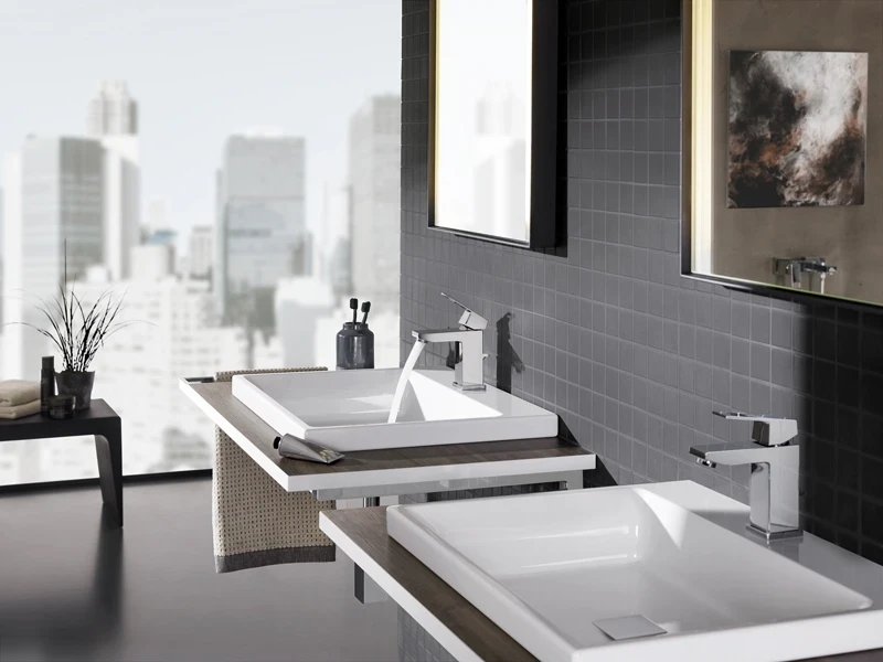 Смеситель для раковины Grohe Eurocube 23445000 Хром латунь