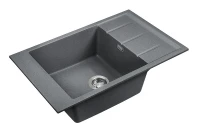 Кухонная мойка Emar Quartz 78 EMQ-1780.Q цвет Антрацит
