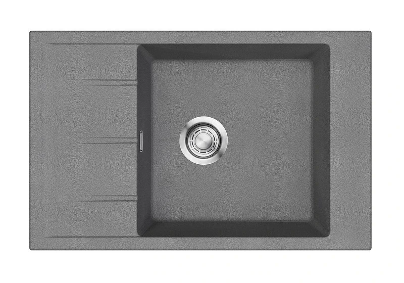 Кухонная мойка Emar Quartz 78 EMQ-1780.Q цвет Антрацит