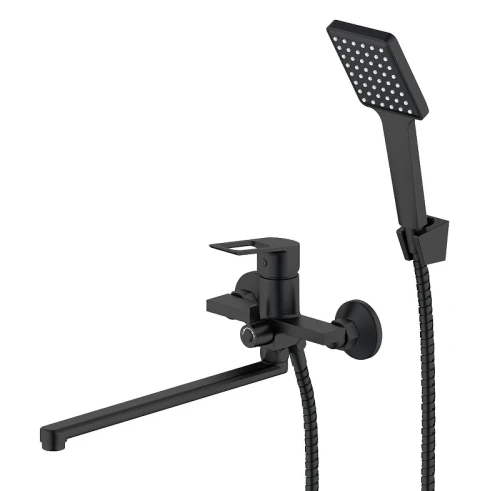 Смеситель для ванны Voda Surf Black SF31B универсальный цвет Черный
