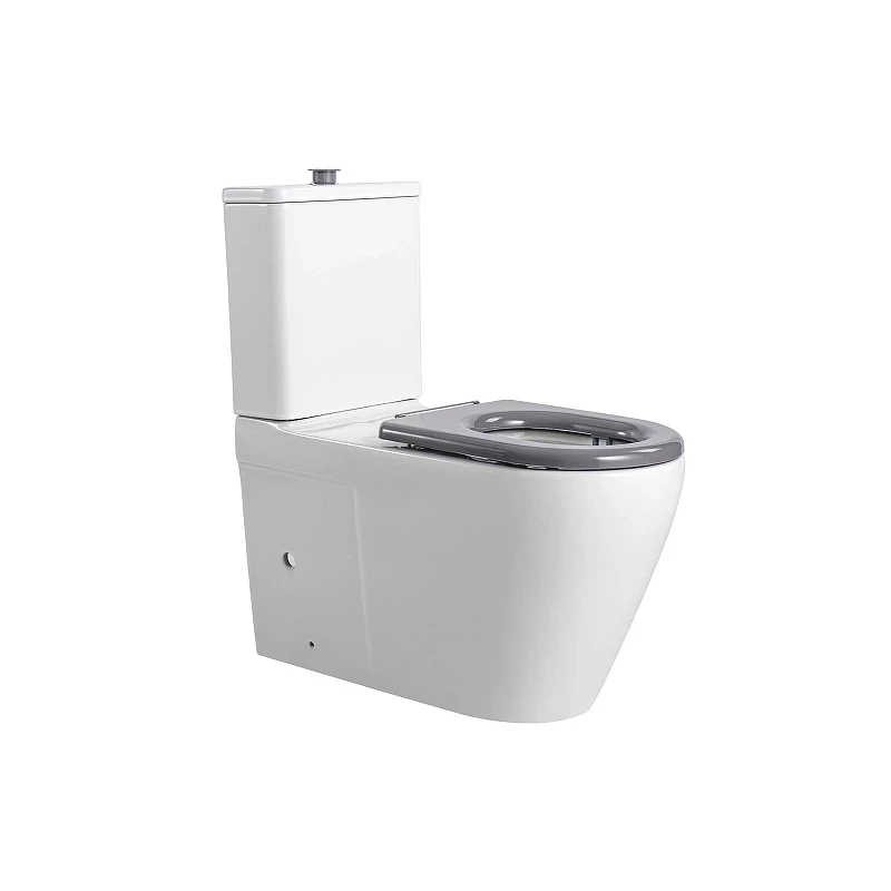 Унитаз компакт Aquatek AQ2213-00 цвет Белый с бачком и сиденьем Микролифт