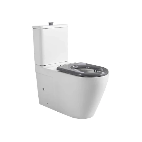 Унитаз компакт Aquatek AQ2213-00 цвет Белый с бачком и сиденьем Микролифт
