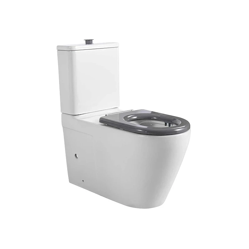 Унитаз компакт Aquatek AQ2213-00 цвет Белый с бачком и сиденьем Микролифт
