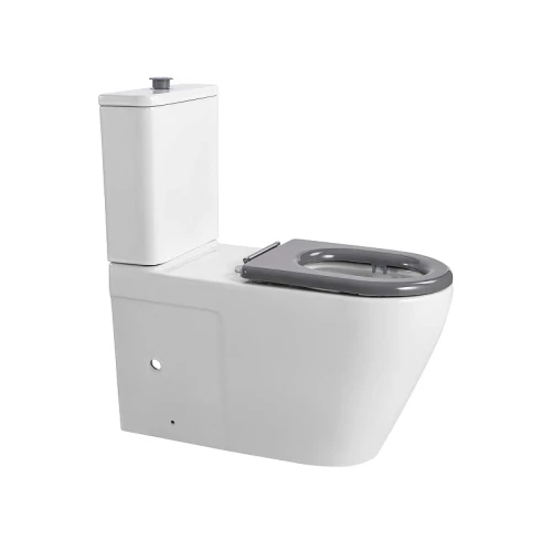 Унитаз компакт Aquatek AQ2213-00 цвет Белый с бачком и сиденьем Микролифт