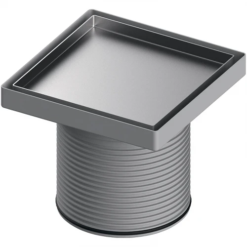 Решетка для душевого трапа Tece Drainpoint S 15x15 3660011 Нержавеющая сталь