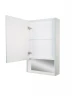 Зеркальный шкаф Art&Max Foggia 60 L AM-Fog-600-800-1D-L-DS-F-White с подсветкой цвет Белый