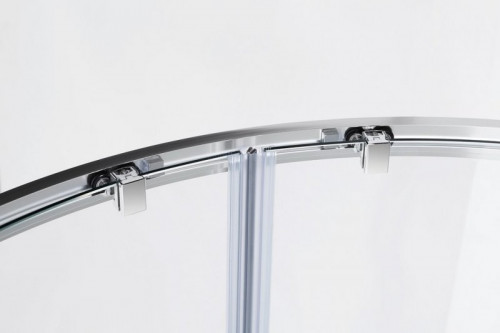 Душевой уголок Cezares Molveno R-2 80х80 MOLVENO-R-2-80-P-Cr профиль Хром стекло рифленое