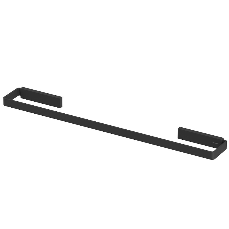 Полотенцедержатель Whitecross Cubo black CU2452BL Черный матовый