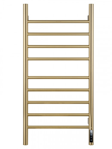 Электрический полотенцесушитель Wonzon & Woghand Bonn 45х90,4 WW-AL409-BG цвет Брашированное золото