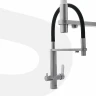 Кухонная мойка Mixline Pro 50 552931 цвет Черный графит со смесителем Swedbe Selene Plus 8440 Нержавеющая сталь Черный
