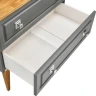 Тумба под раковину ASB-Woodline Каталина 80 Grey 12095 Серая массив дерева