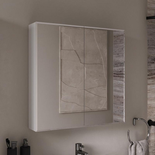 Зеркальный шкаф Volna Geometry 70 szGEOMETRY70 цвет Белый