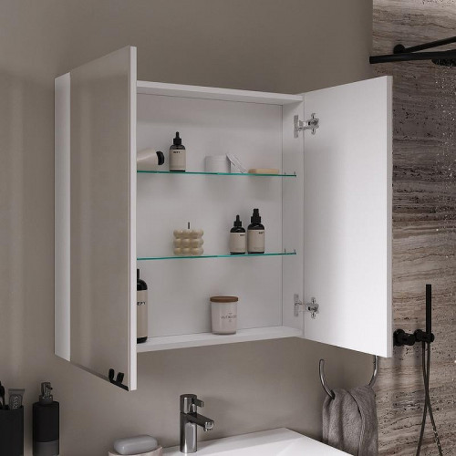 Зеркальный шкаф Volna Geometry 70 szGEOMETRY70 цвет Белый