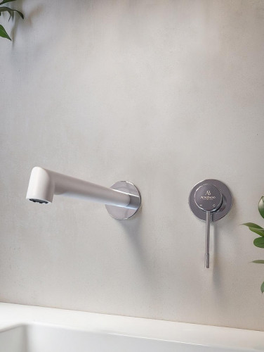 Смеситель для раковины AltroBagno Intento 010504 MW цвет Белый матовый