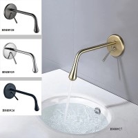 Смеситель для раковины Boch Mann Tropfen BM8926 Черный матовый латунь встраиваемый