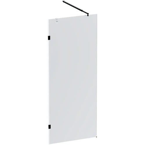Душевая перегородка AM.PM X-Joy 80 W94UWI-80-F1-BTE профиль Черный матовый стекло прозрачное