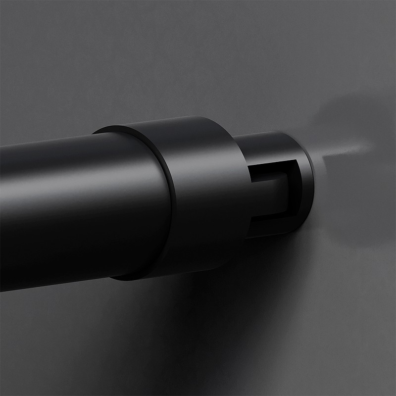 Душевая перегородка AM.PM X-Joy 80 W94UWI-80-F1-BTE профиль Черный матовый стекло прозрачное