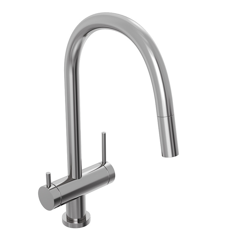 Смеситель для кухни Abelsberg Aera EMF71709CH цвет Глянцевый хром