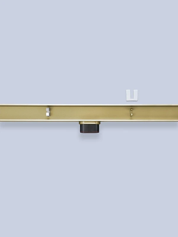 Душевой лоток AltroBagno Trave 80 071221 BG с решеткой цвет Золото матовое