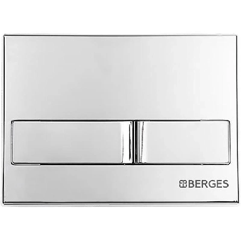 Унитаз с инсталляцией Aquatek Либра New AQ1148N-00 + Berges Novum L3 040213 с сиденьем Микролифт и клавишей смыва Хром