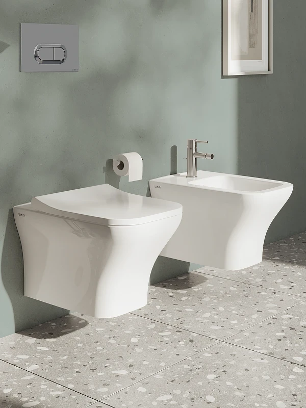 Смеситель для биде Vitra Minimax S A41988EXP Хром латунь