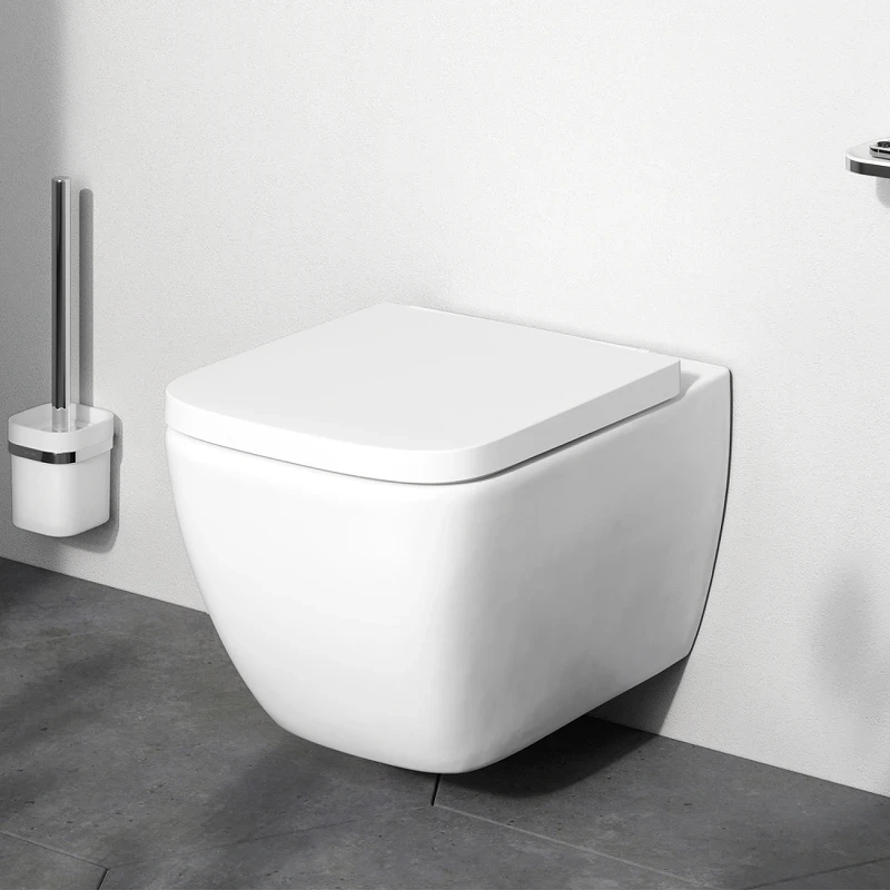 Унитаз AM.PM Gem FlashClean C901701SC подвесной с сиденьем Микролифт фарфор подвесной