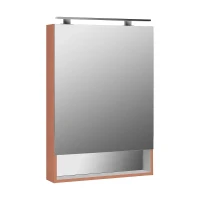 Зеркальный шкаф Roca The Gap Original 60 ZRU9307840 с подсветкой цвет Терракот