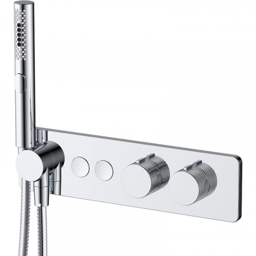 Смеситель для душа Allen Brau Liberty 5.33010-00 с термостатом Хром латунь встраиваемый