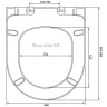 Комплект унитаза Berges Ego XL Rimless с инсталляцией Atom 043359 с сиденьем Микролифт и клавишей смыва Хром глянцевый фарфор подвесной