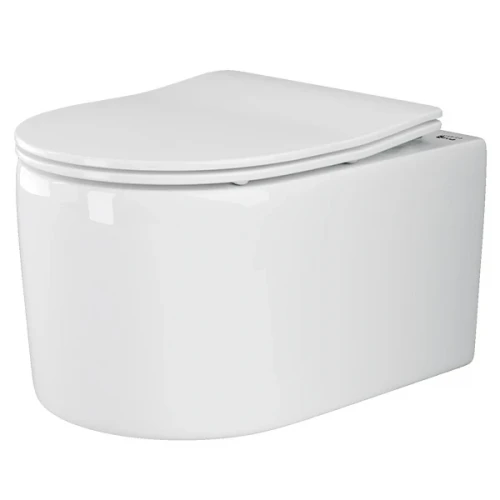Унитаз Ceramicanova Moments CN3003 подвесной с сиденьем Микролифт фаянс подвесной