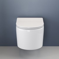 Унитаз Ceramicanova Moments CN3003 подвесной с сиденьем Микролифт фаянс подвесной