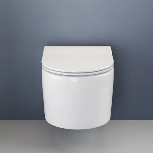 Унитаз Ceramicanova Moments CN3003 подвесной с сиденьем Микролифт фаянс подвесной