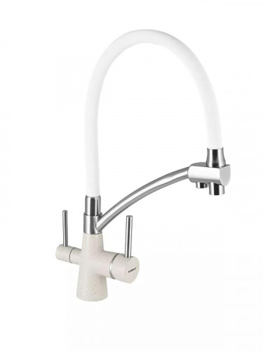 Смеситель для кухни Wisent W4855-20-3 цвет Бежевый