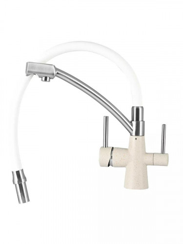 Смеситель для кухни Wisent W4855-20-3 цвет Бежевый