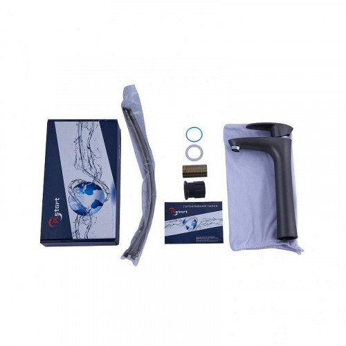 Смеситель для раковины Plstart PL3005-17 цвет Графит