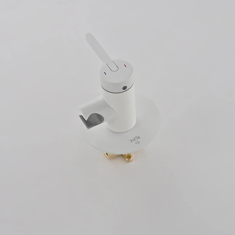 Гигиенический душ со смесителем Rose R235C цвет Белый