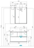 Тумба под раковину Aquaton Терра 85 1A247201TEKA0 подвесная Дуб кантри Антрацит МДФ / ЛДСП