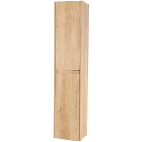 Шкаф пенал BelBagno Kraft 33 L KRAFT-1600-2A-SC-RNN-L подвесной Rovere Nebrasca Nature МДФ / ЛДСП