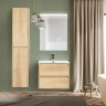 Шкаф пенал BelBagno Kraft 33 L KRAFT-1600-2A-SC-RNN-L подвесной Rovere Nebrasca Nature МДФ / ЛДСП
