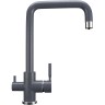 Смеситель для кухни Ulgran Classic U-019-343 Антрацит латунь