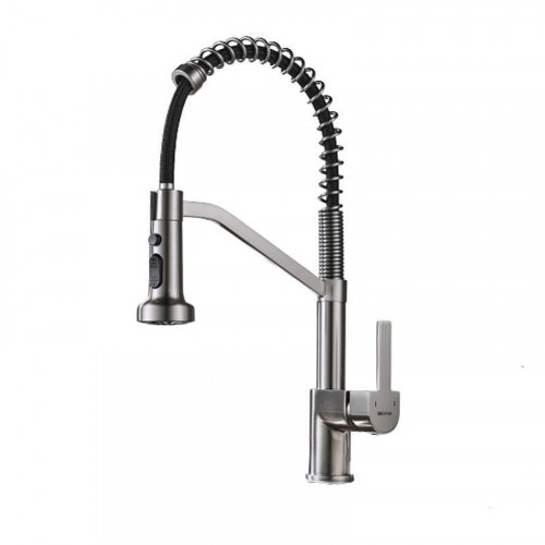 Смеситель для кухни Shevanik S963L цвет Сатин