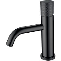 Смеситель для раковины Boheme Stick 121-BB.2 Черный матовый латунь